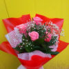 Букет из 5 розовых роз с доставкой - Мастерская Lideski Смоленск